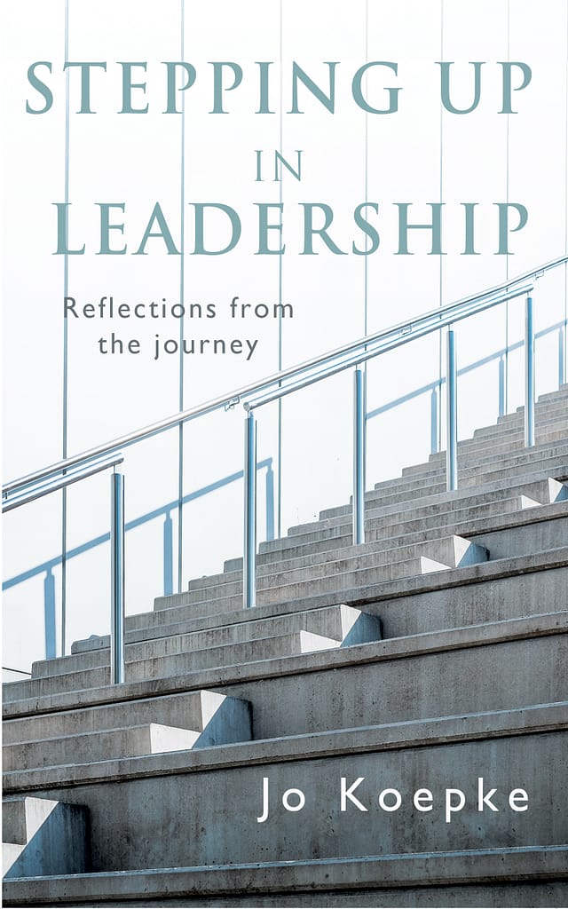 Stepping Up In Leadership book